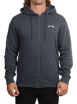 Billabong Arch Zip Hoodie Ombre Blue