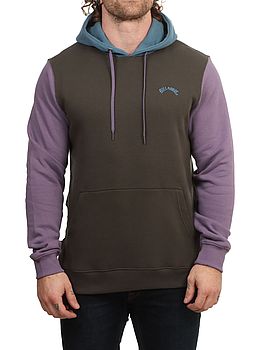 Billabong Arch Block Hoodie Dusty Grape