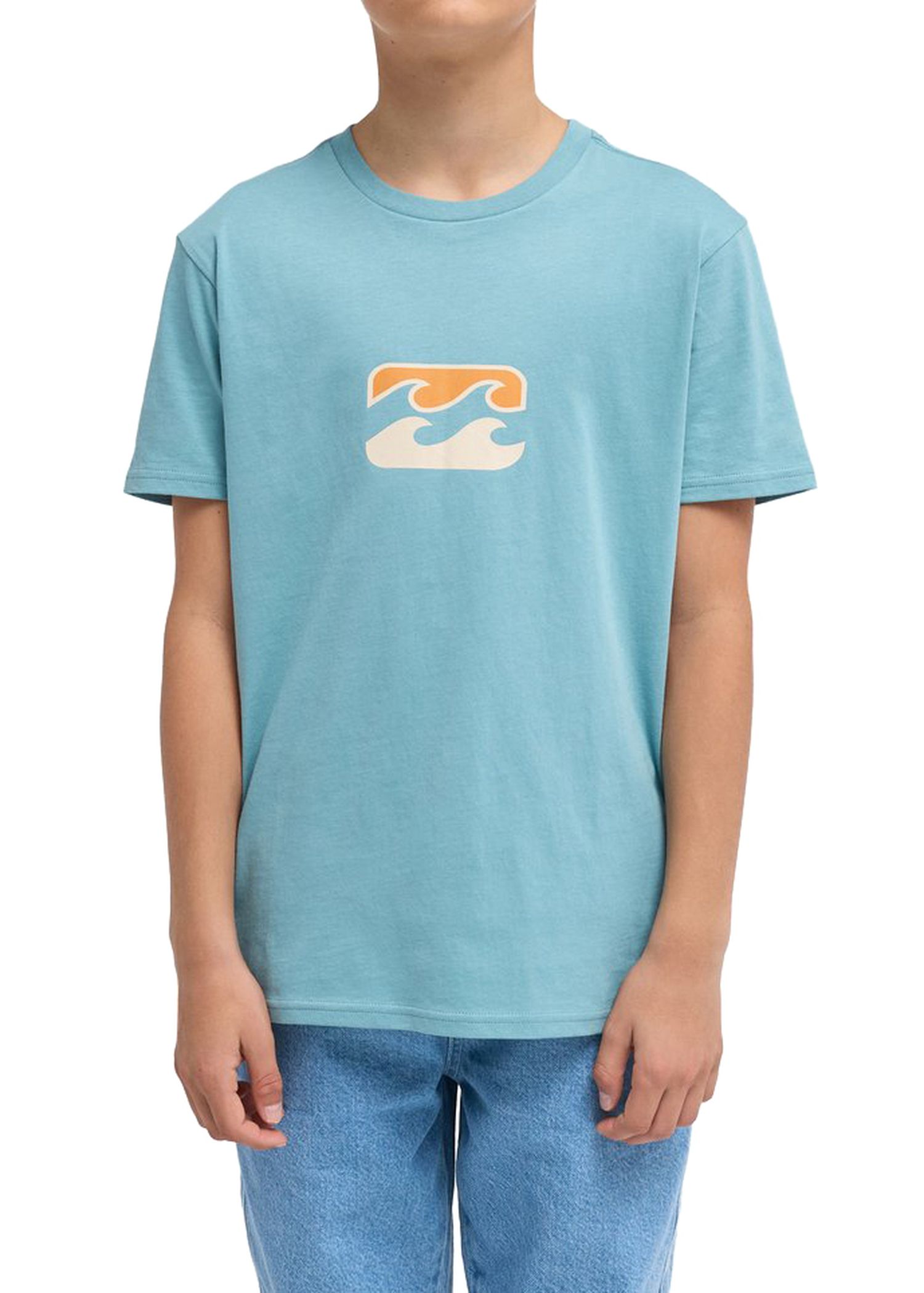 Billabong Boys Icon Wave Tee Blue Haze