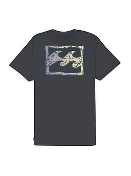 Billabong Boys Crayon Wave Tee Black