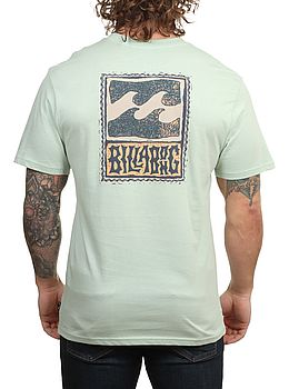 Billabong Stamp Tee Vintage Green