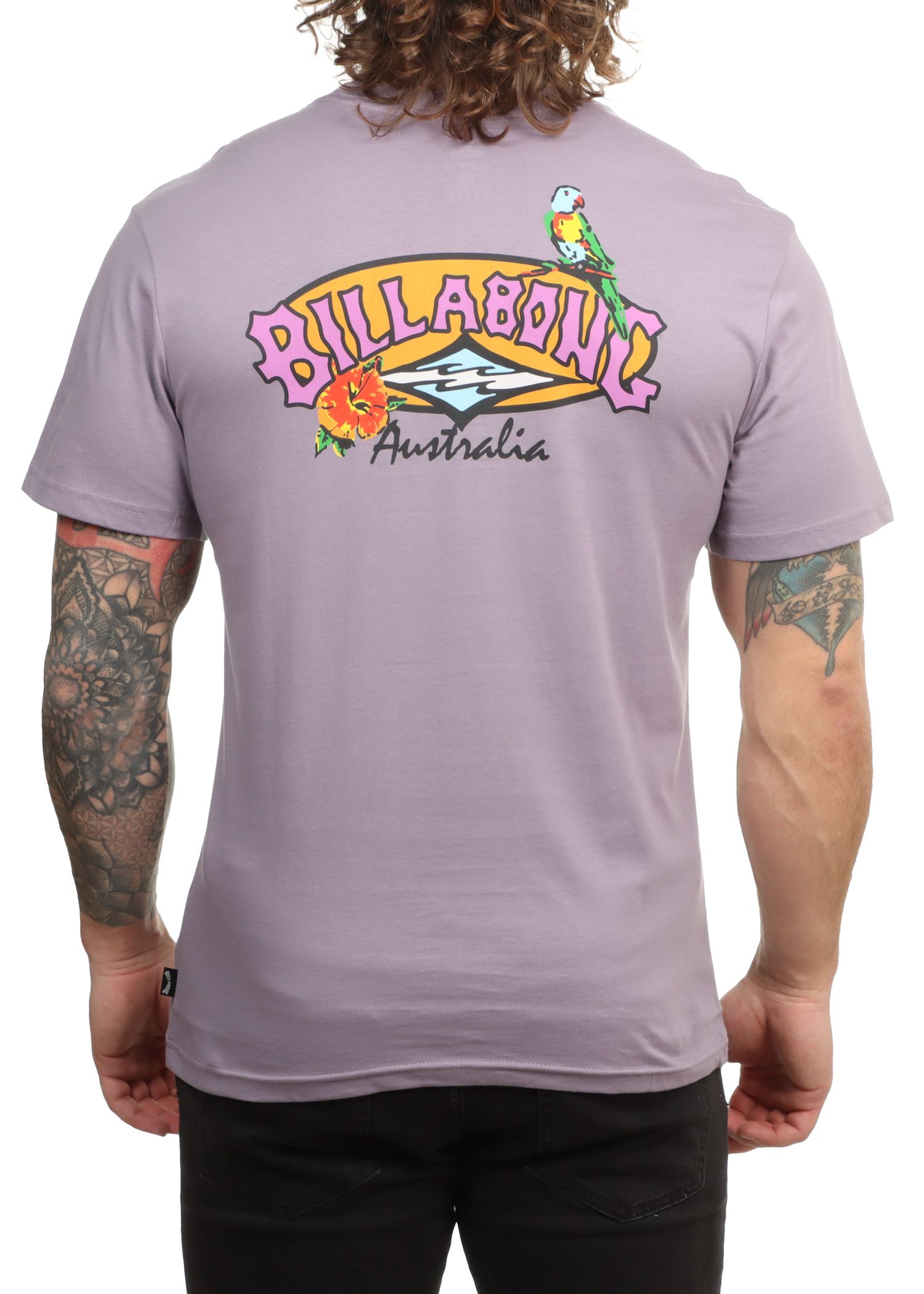 Billabong Origin Tee Purple Ash