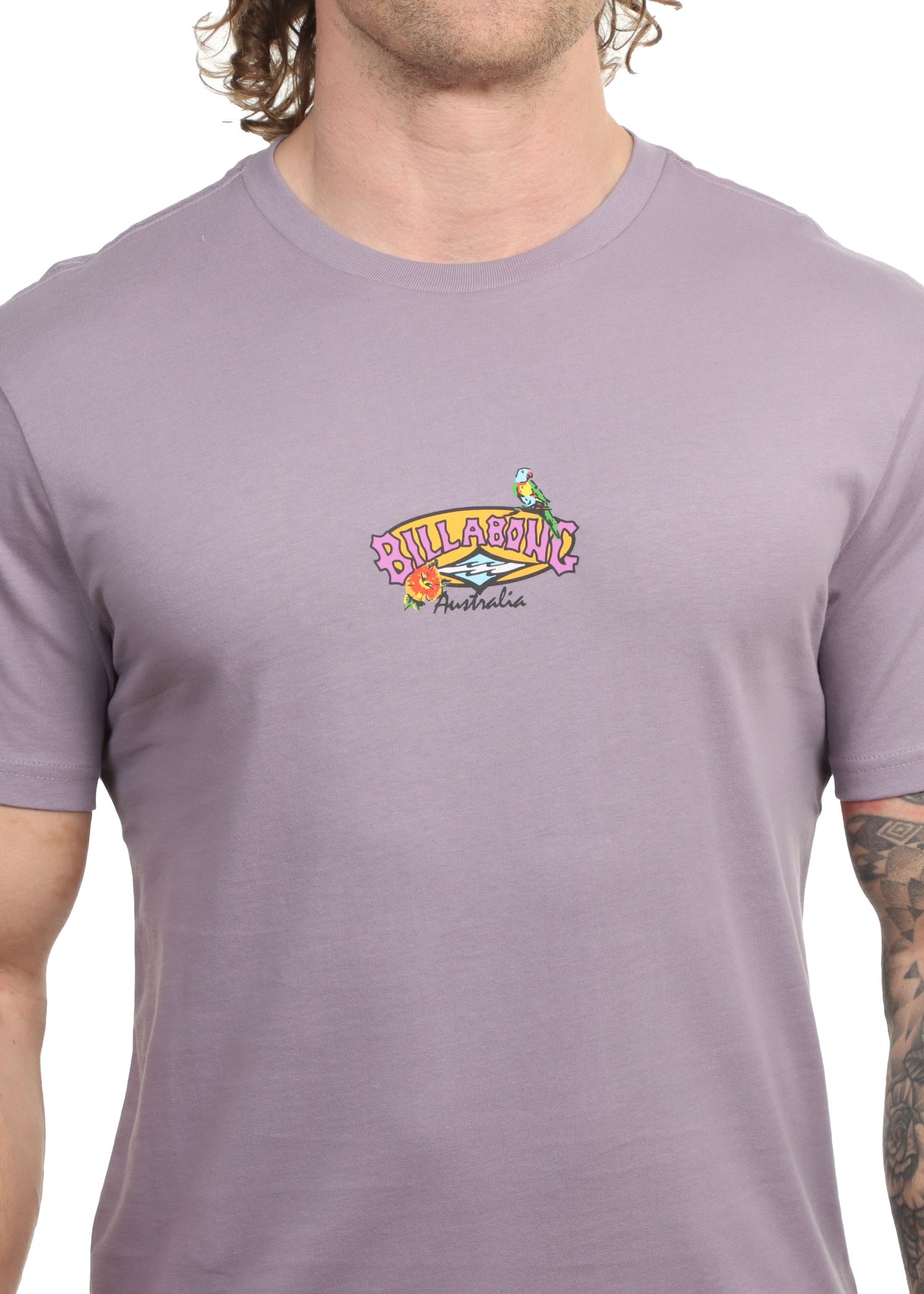Billabong Origin Tee Purple Ash