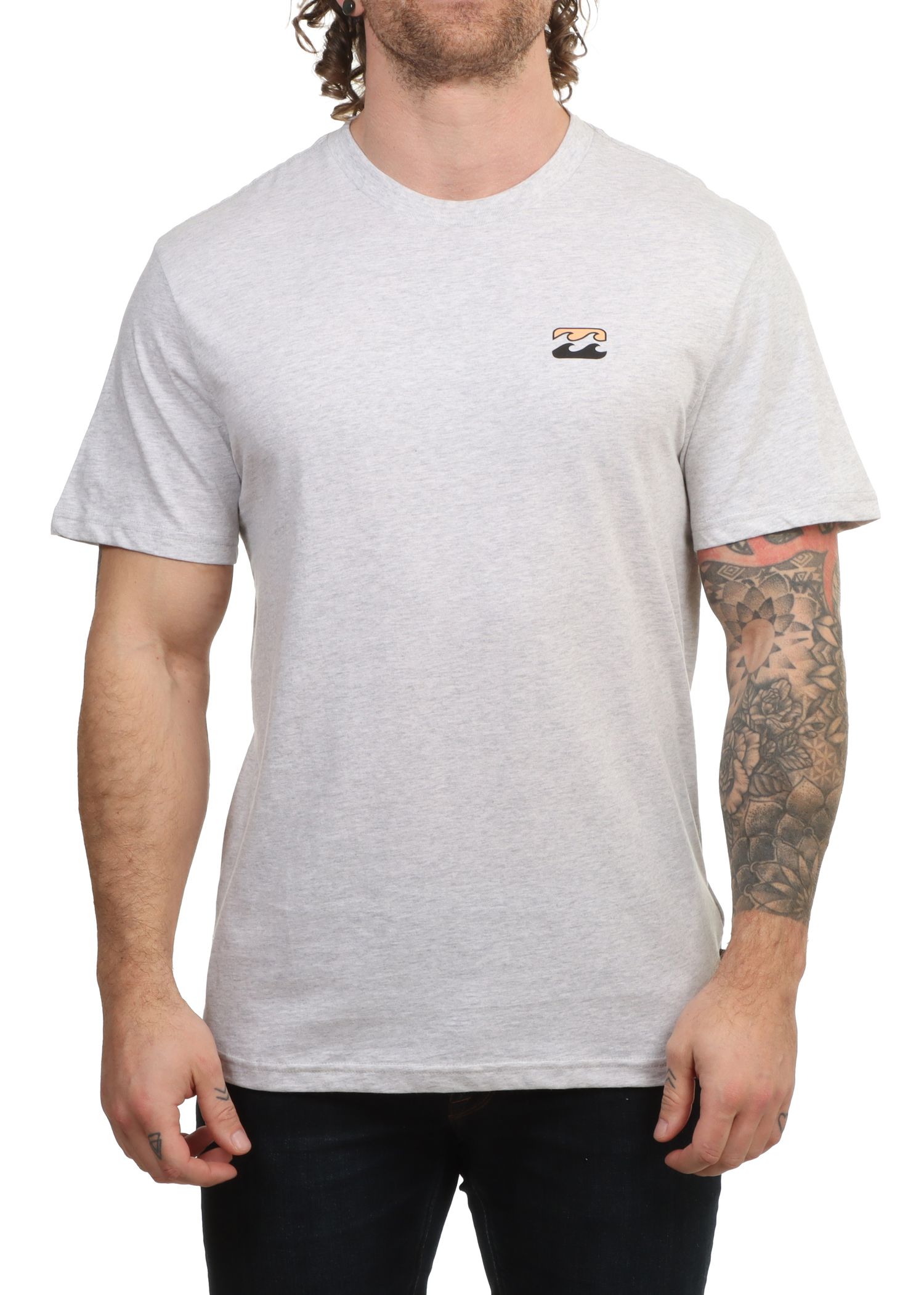 Billabong Icon Wave Tee Grey Heather
