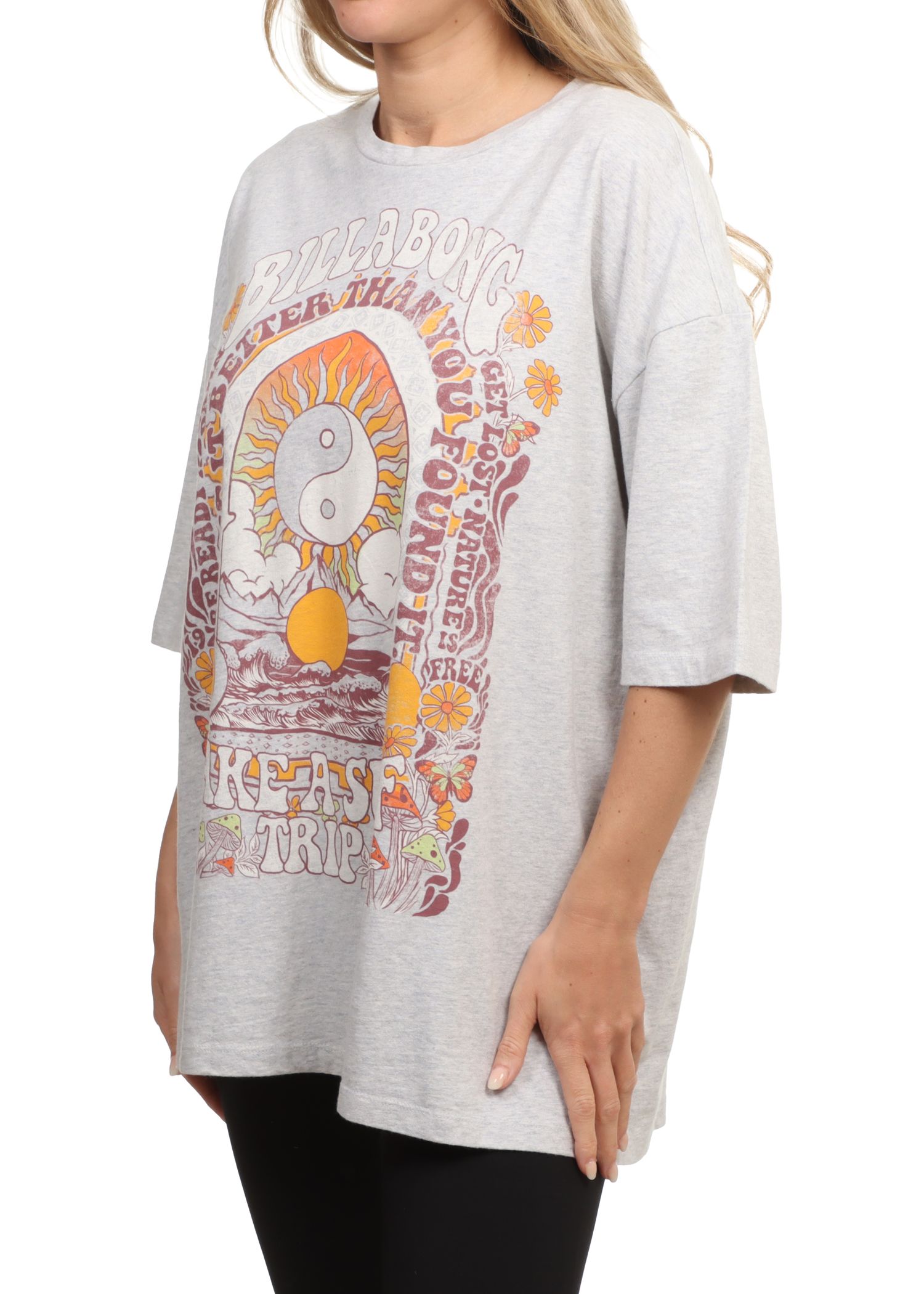 Billabong Surf Trip Tee Grey Heather