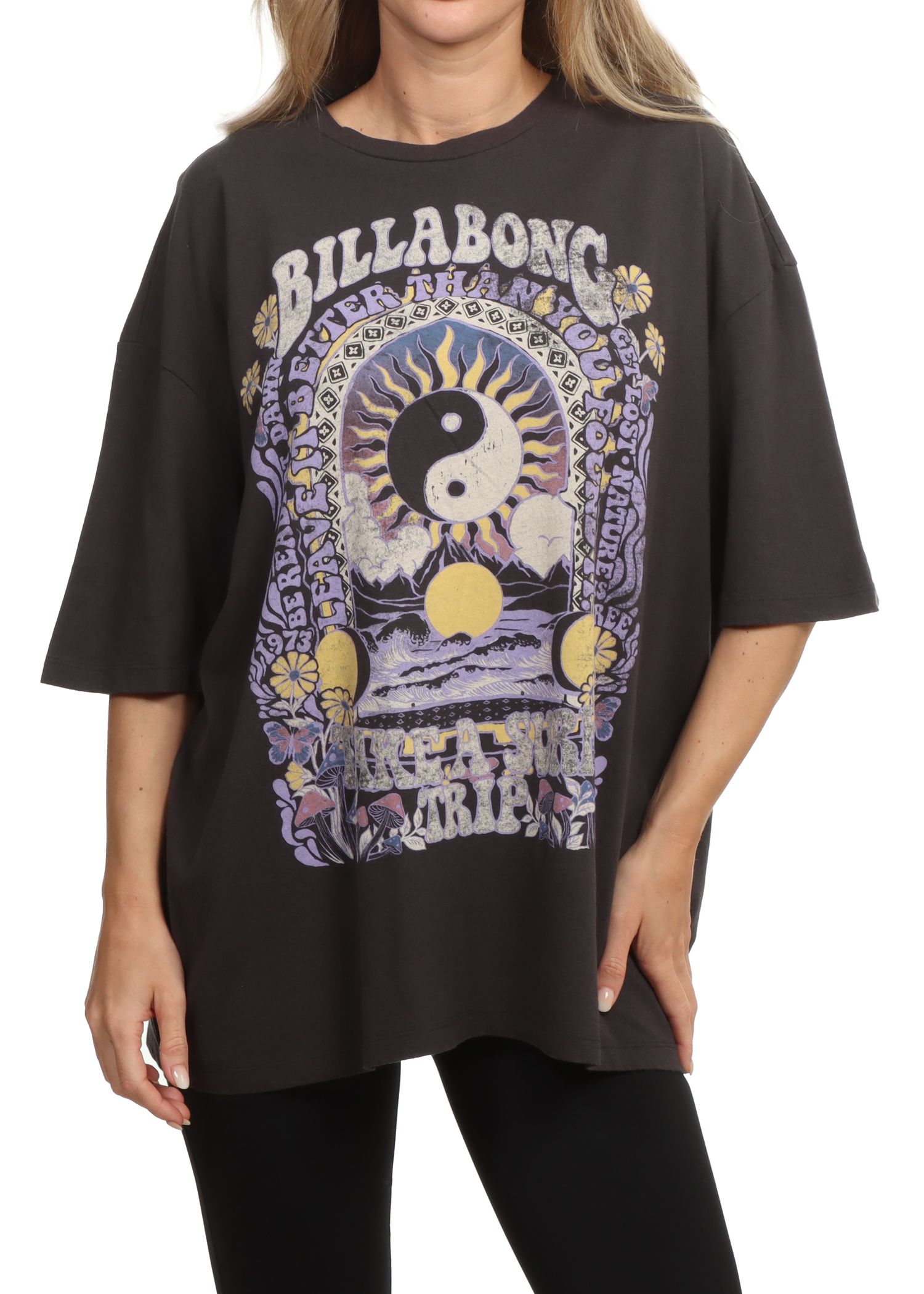 Billabong Surf Trip Tee Off Black