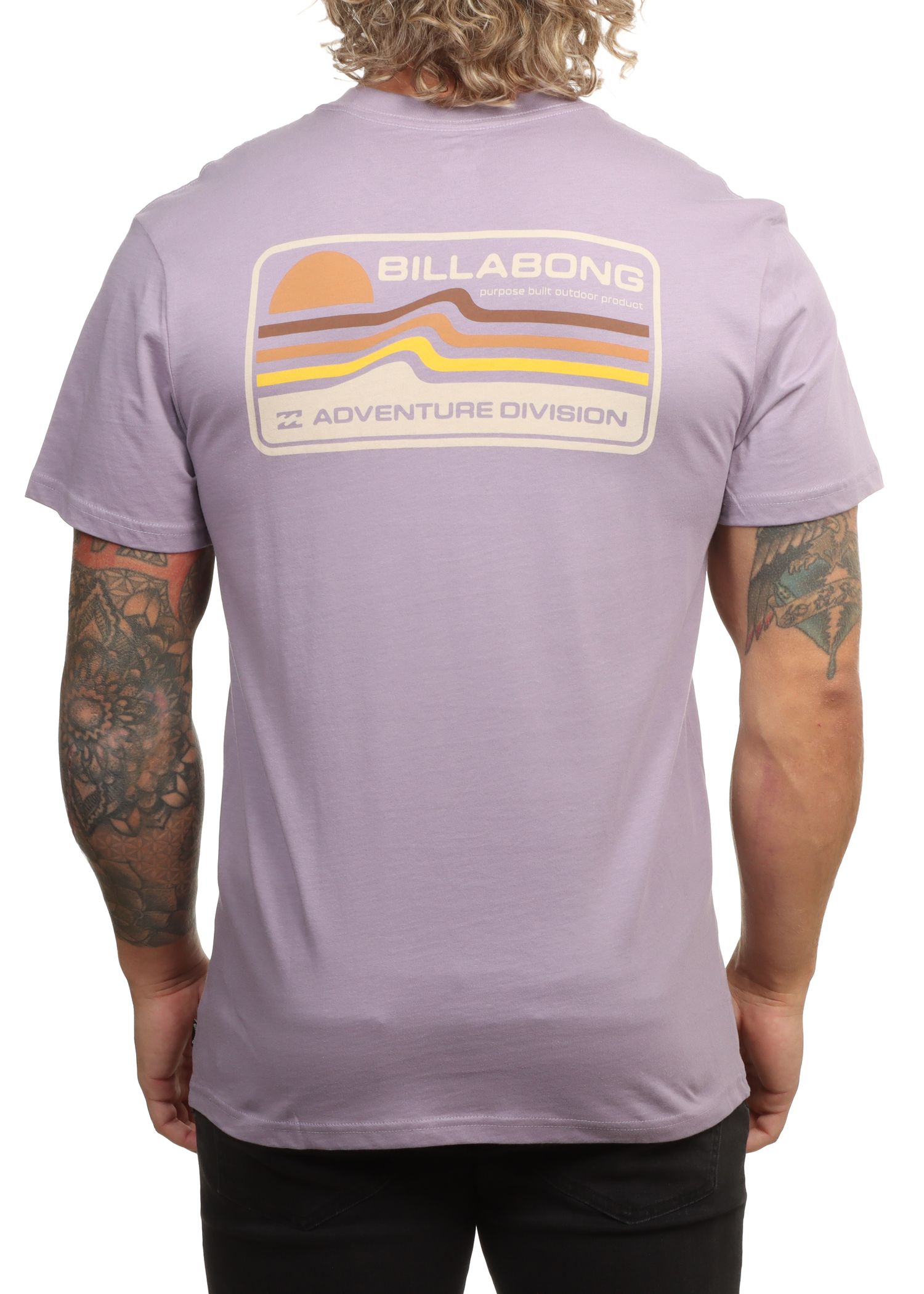 Billabong Range Tee Purple Ash