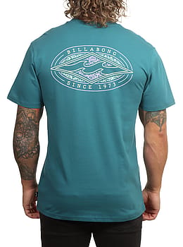 Billabong Diamond Vision Tee Colonial Blue