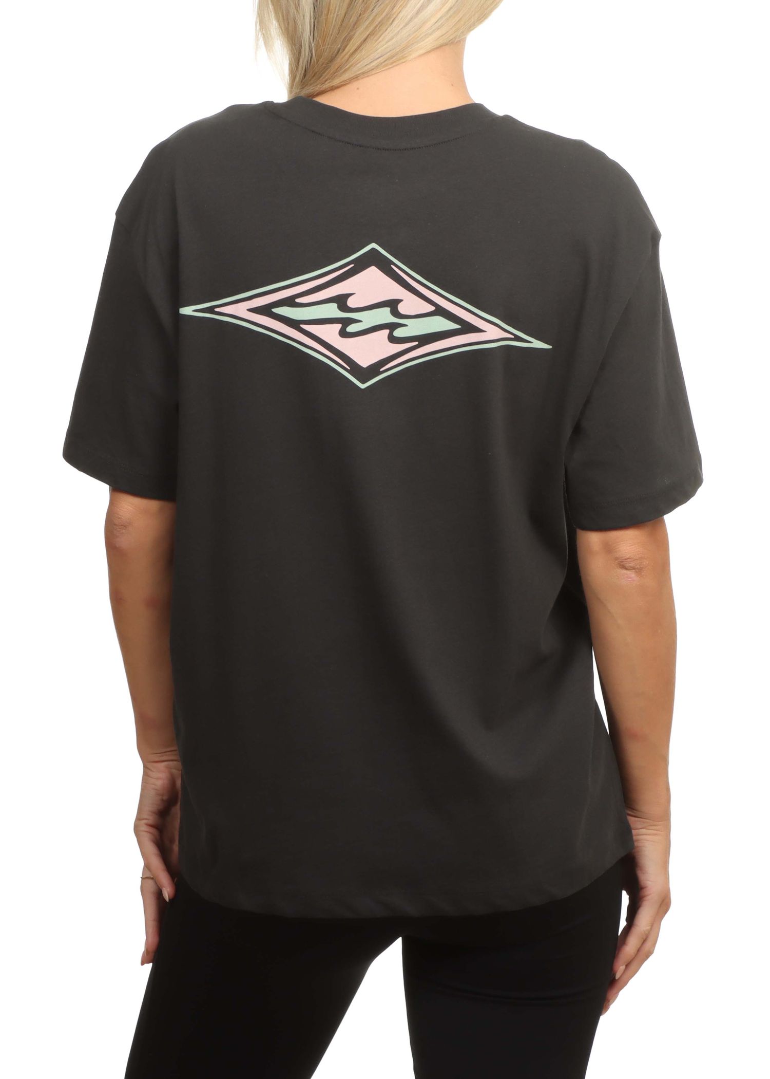 Billabong Heritage Backer Tee Off Black