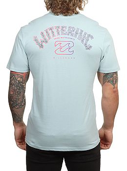 Billabong Arch Wittering Tee Dusty Blue