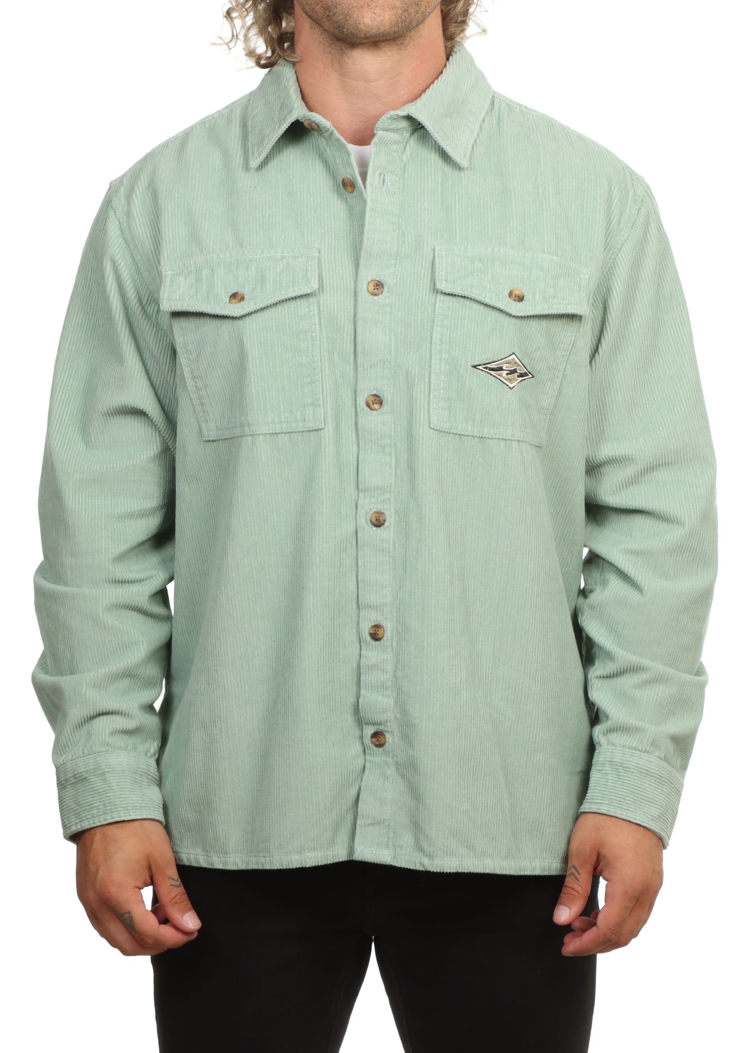 Billabong Bong Days Overshirt Blue Surf
