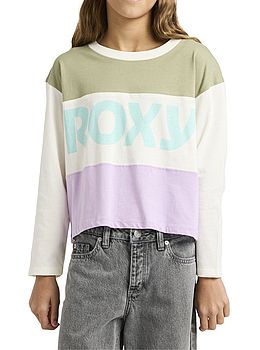Roxy Girls Sundaze Spirit Long Sleeve Milk