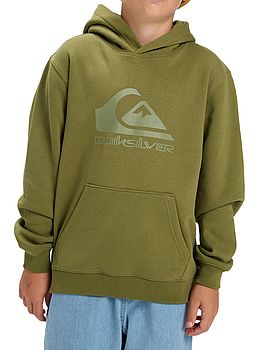 Quiksilver Boys Comp Logo Hoodie Green