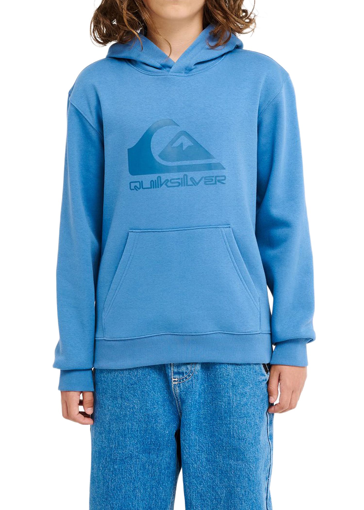 Quiksilver Boys Comp Logo Hoodie Harbor