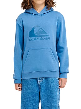 Quiksilver Boys Comp Logo Hoodie Harbor