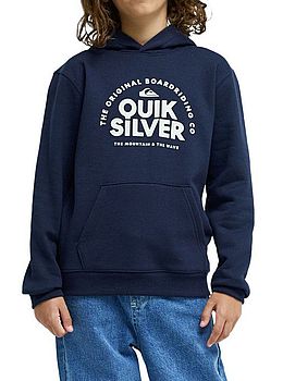 Quiksilver Boy Fundamental Ride Hoodie Navy