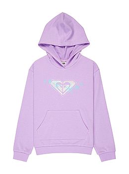 Roxy Girls Surf Feeling Hoodie Crocus Petal