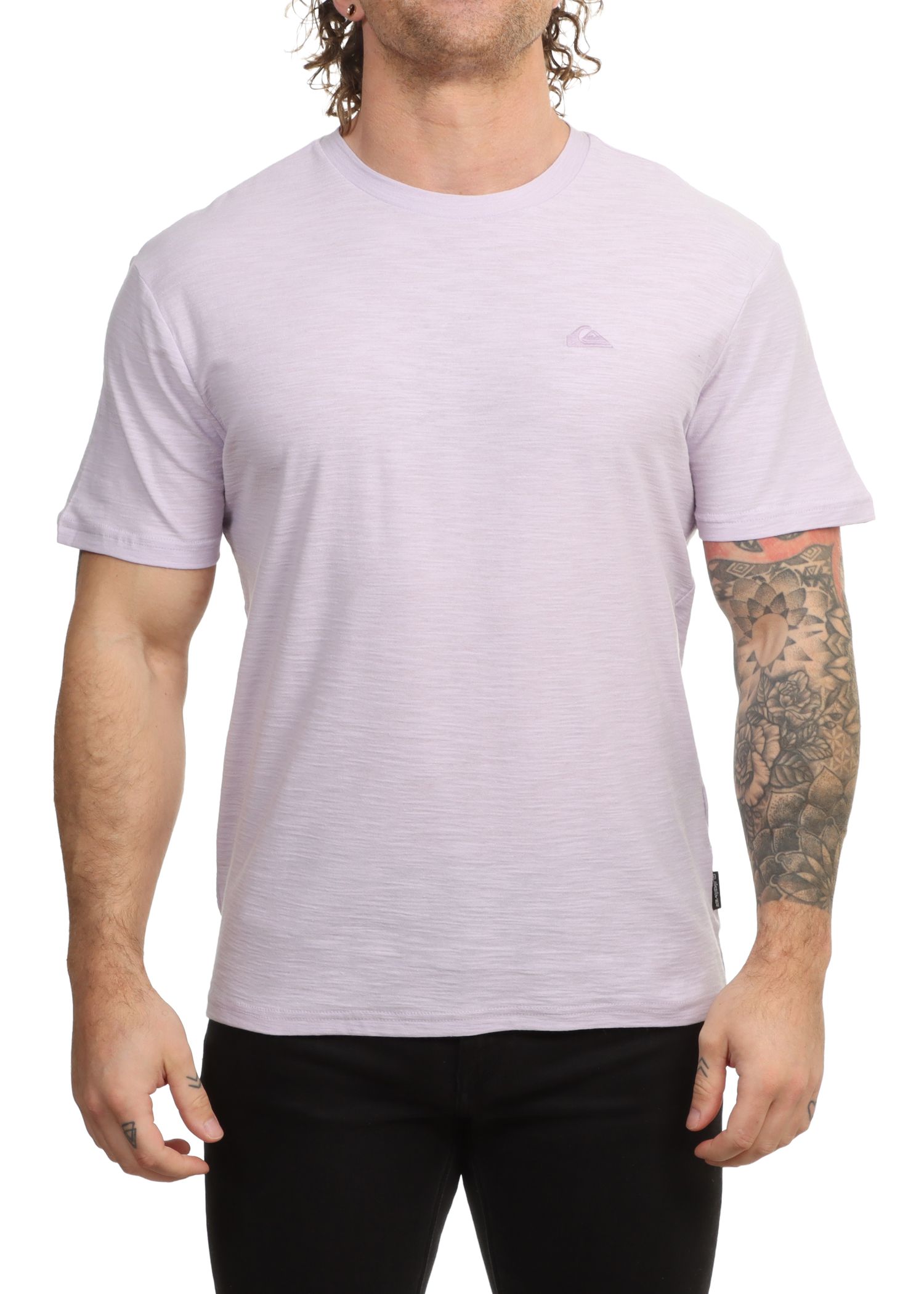 Quiksilver Slub Roundneck Tee Orchid Petal