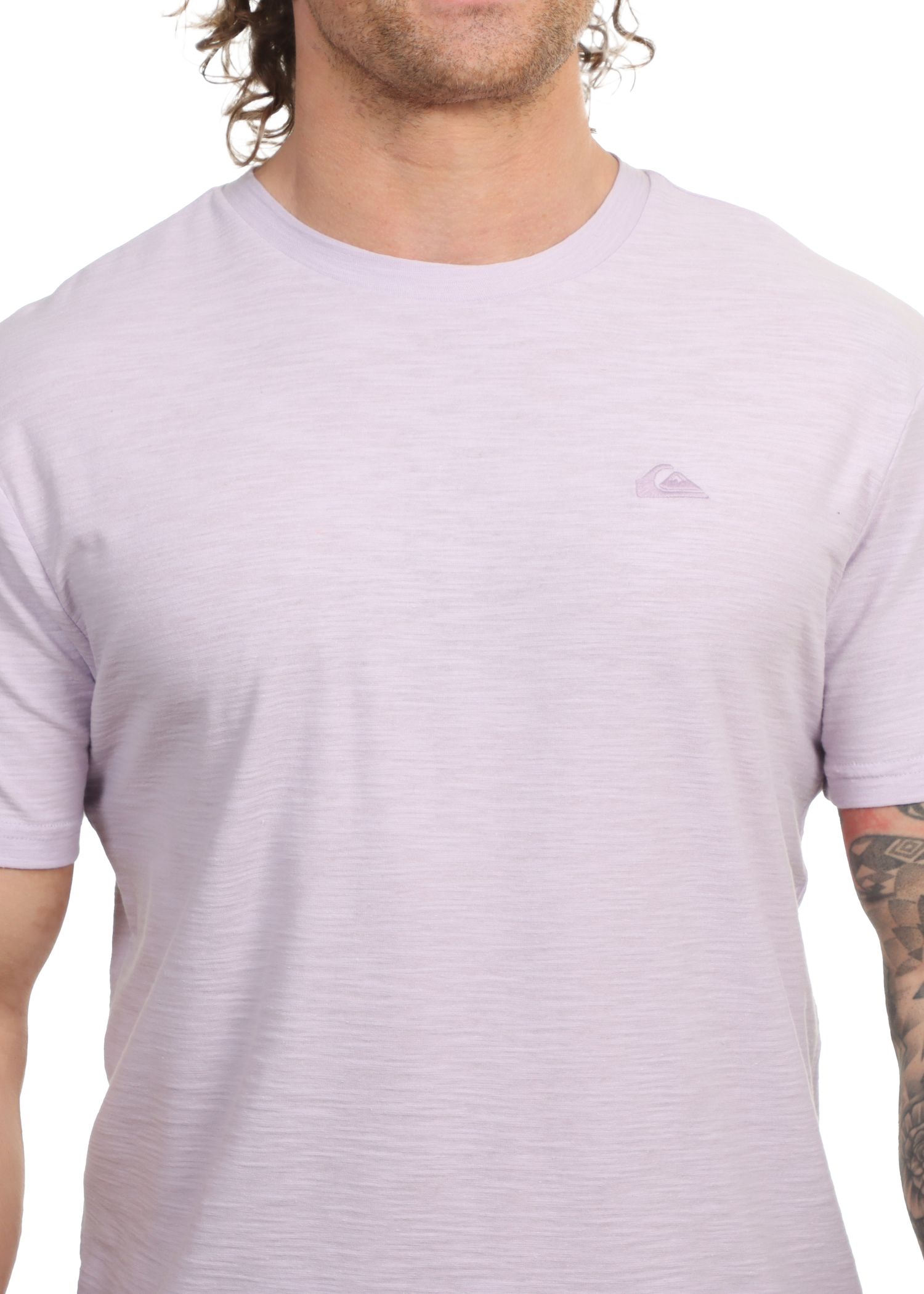 Quiksilver Slub Roundneck Tee Orchid Petal