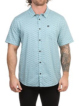 Quiksilver Apero Organic Classic Shirt Aquifer