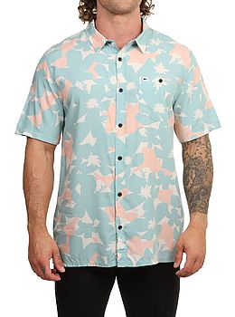 Quiksilver Safe Paradise Shirt Aquifer Handtman
