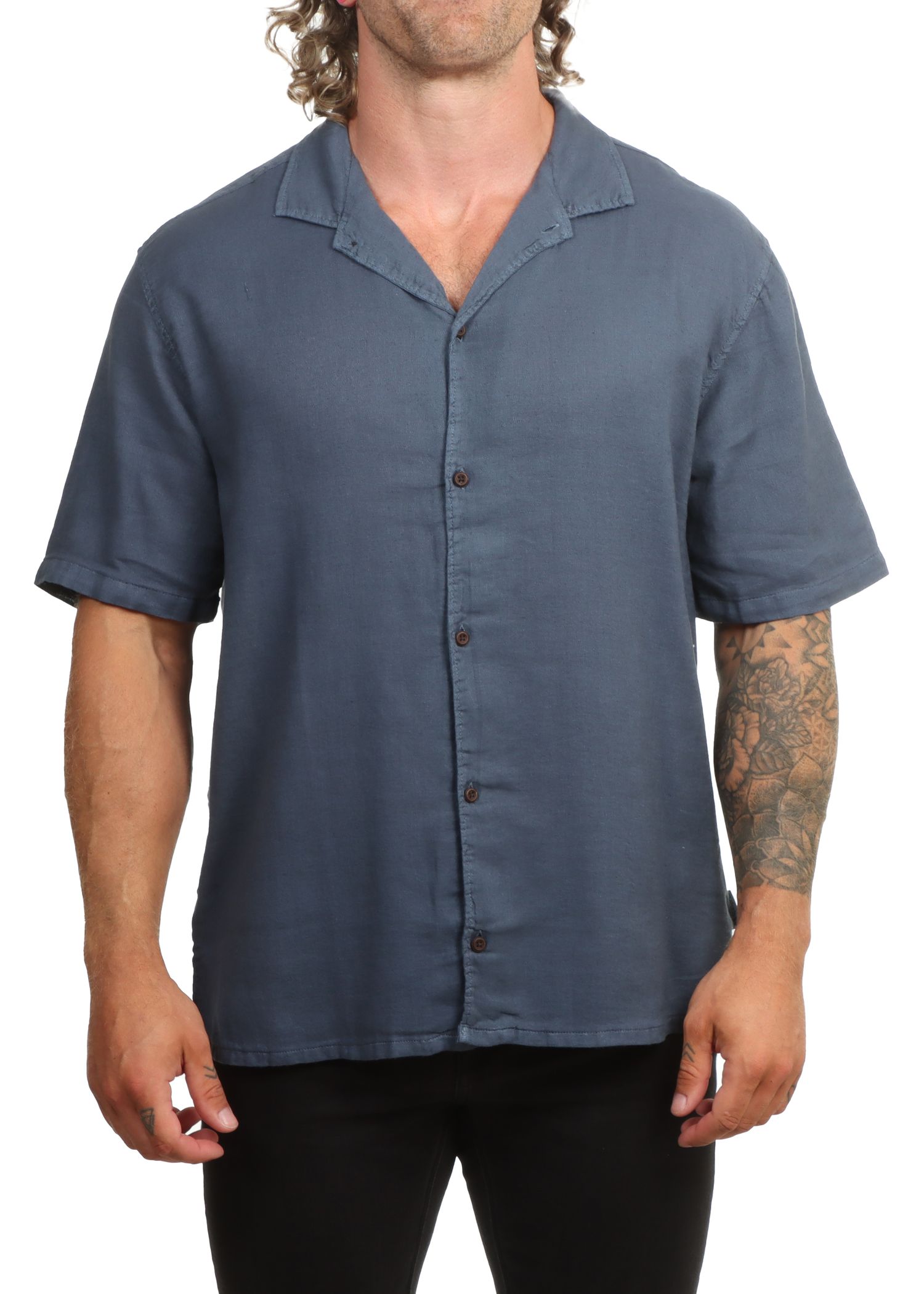 Quiksilver Sunrise Shirt Dark Navy