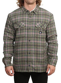 Quiksilver Venture Sherpa Overshirt Indian Ink