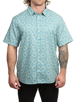 Quiksilver Apero Classic Shirt Aqua Ocean