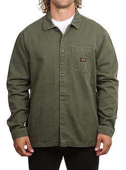 Quiksilver Castlehill Overshirt Grape Leaf