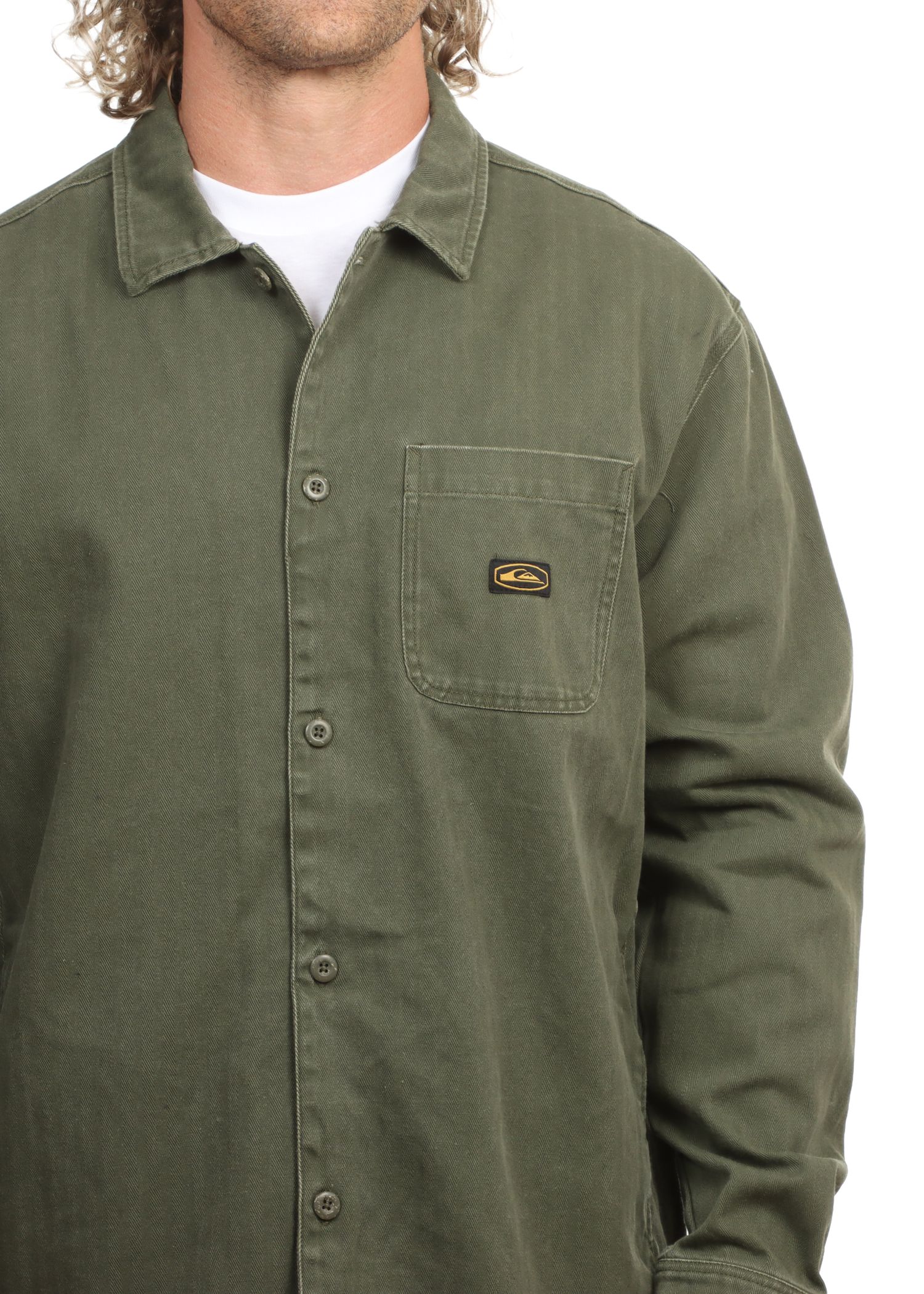 Quiksilver Castlehill Overshirt Grape Leaf