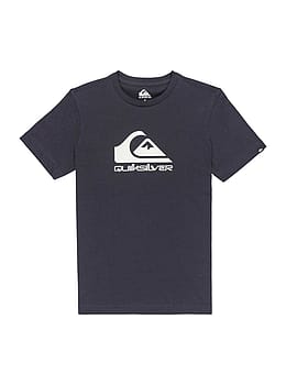 Quiksilver Boys Comp Logo Tee Dark Navy
