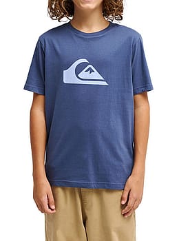 Quiksilver Boys EV Comp Logo Tee Indigo