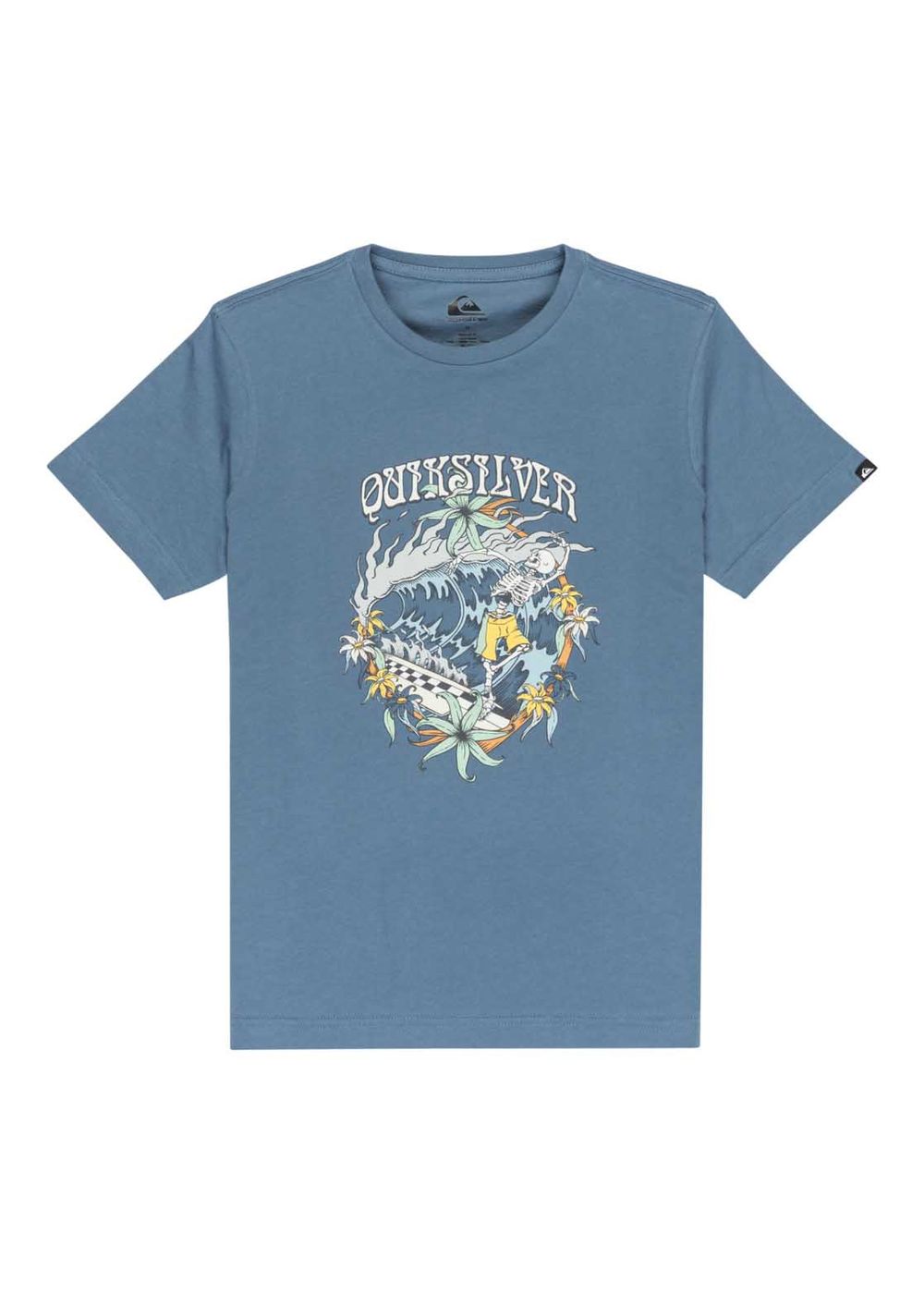 Quiksilver Boys In Waves Tee China Blue