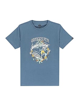 Quiksilver Boys In Waves Tee China Blue