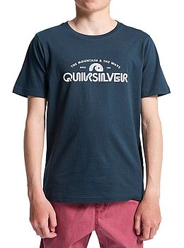 Quiksilver Boys Corpo Classic Tee Dark Navy