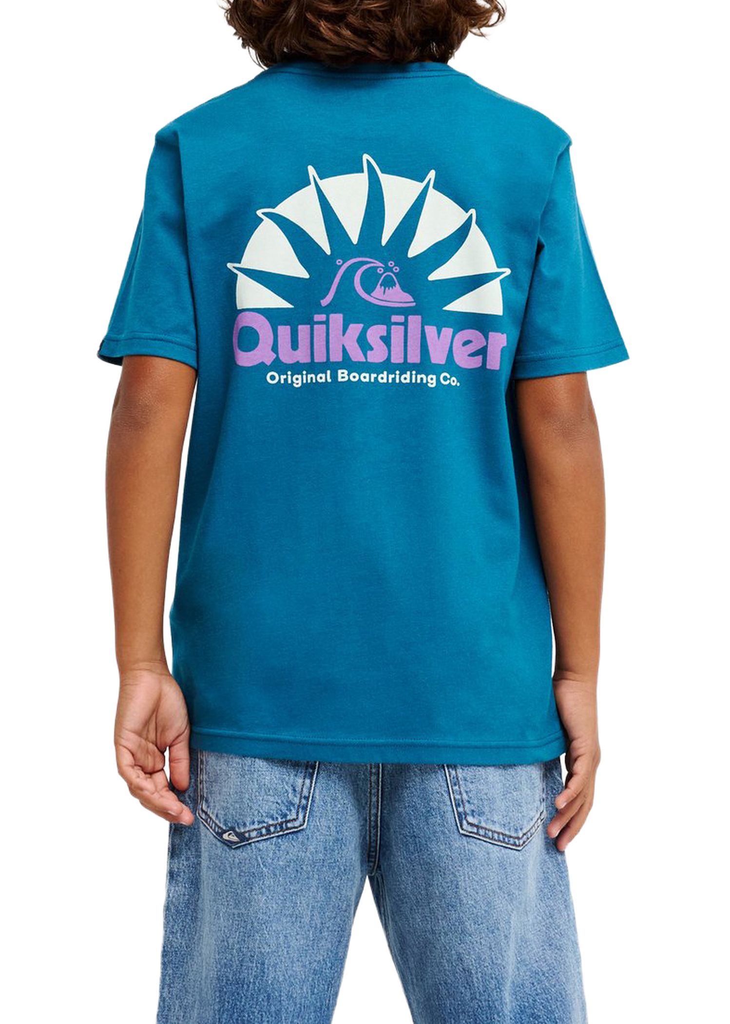 Quiksilver Boys Rays Tee Blue Coral