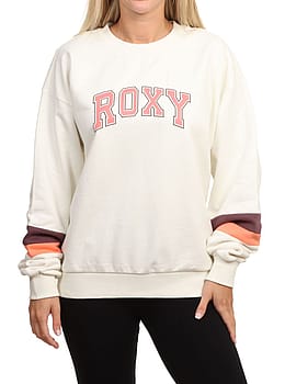 Roxy Essential Energy Timeless Crew White