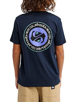 Quiksilver Boys EV Duality Tee Dark Navy