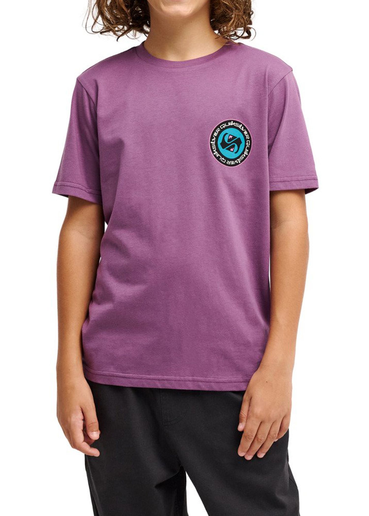 Quiksilver Boys EV Duality Tee Grape Jam