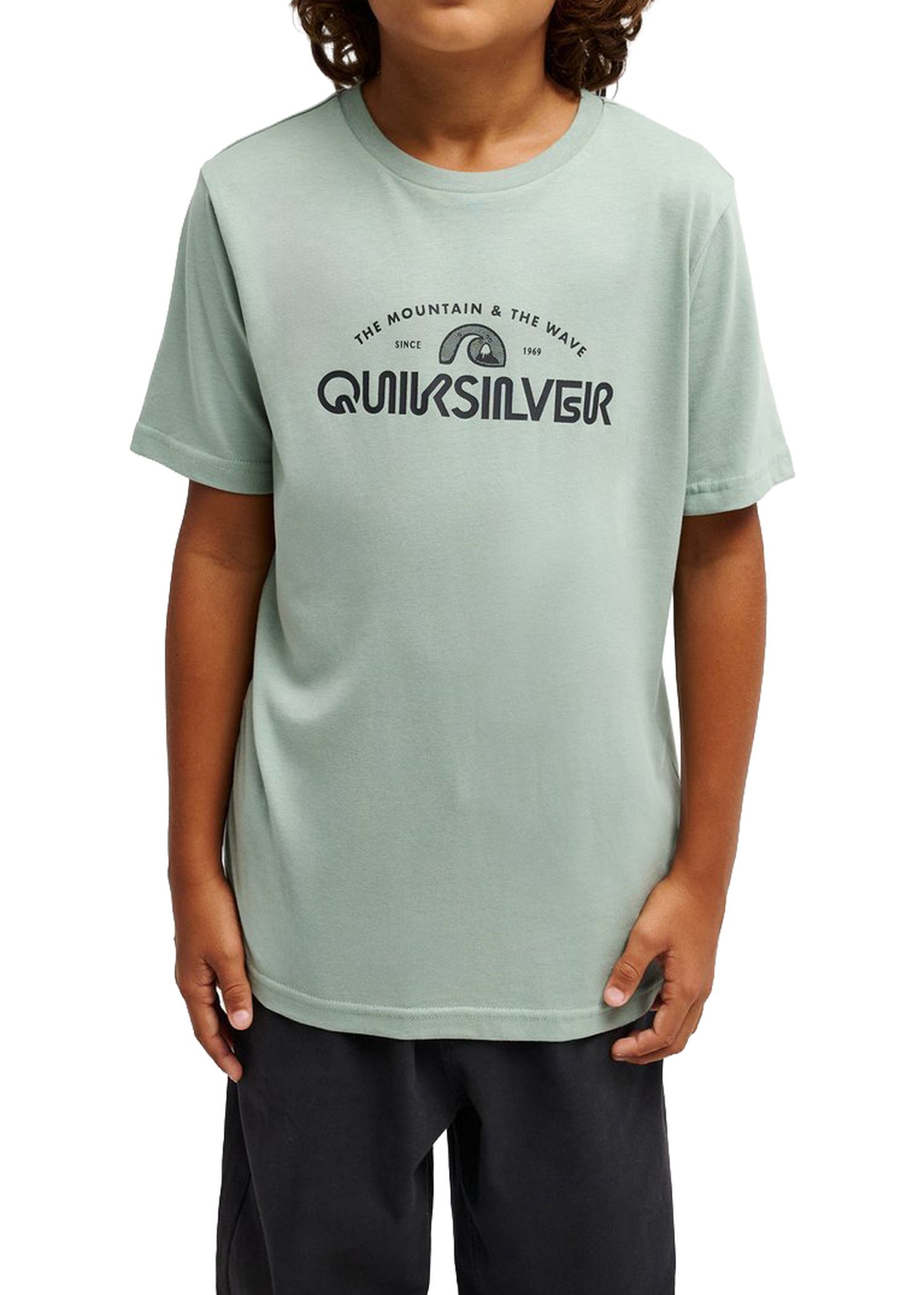 Quiksilver Boys Vista Logo Tee Iceberg