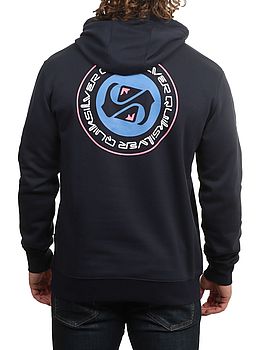 Quiksilver Graphic Hoodie Dark Navy