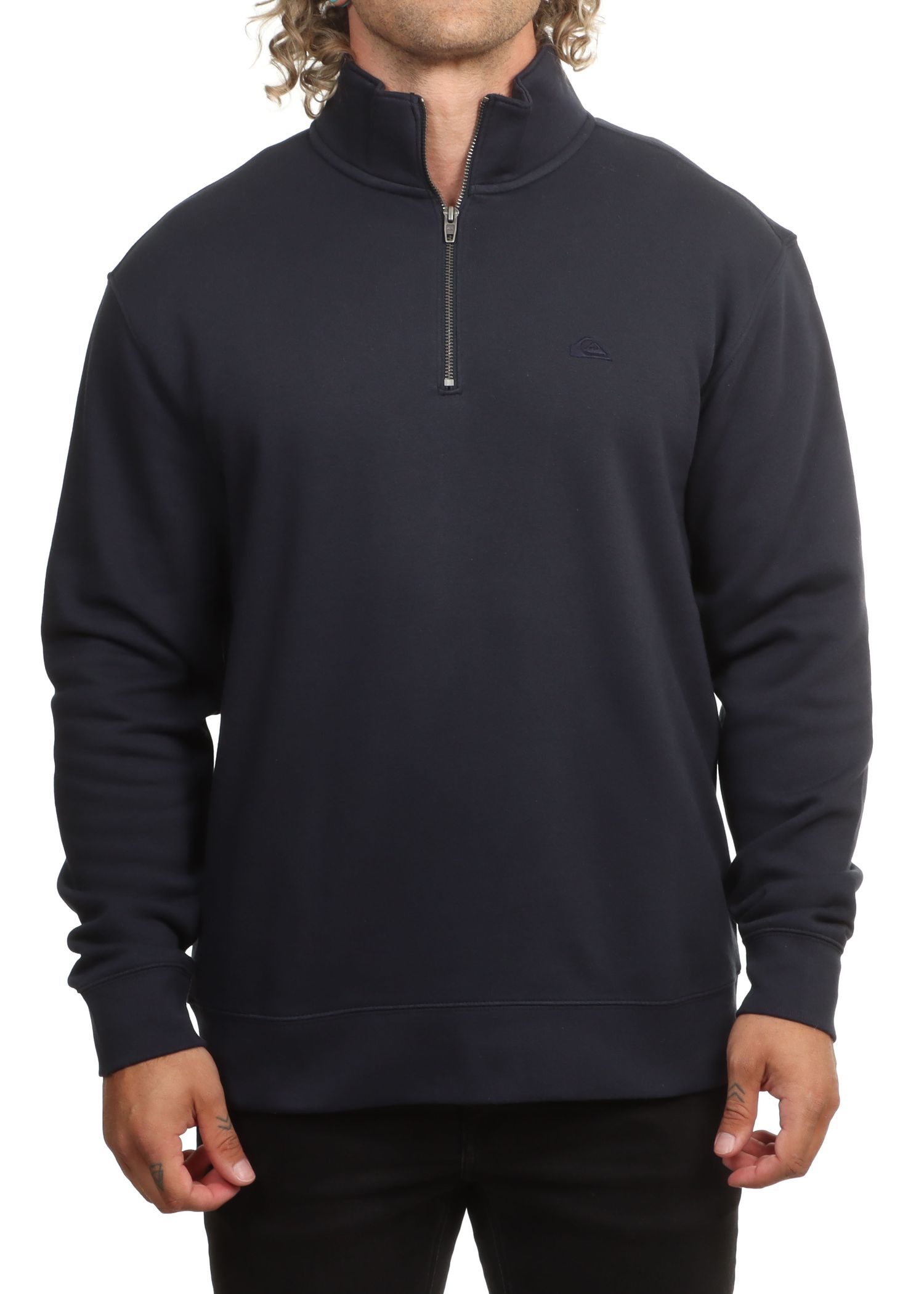Quiksilver Salt Water 1/4 Zip Fleece Dark Navy