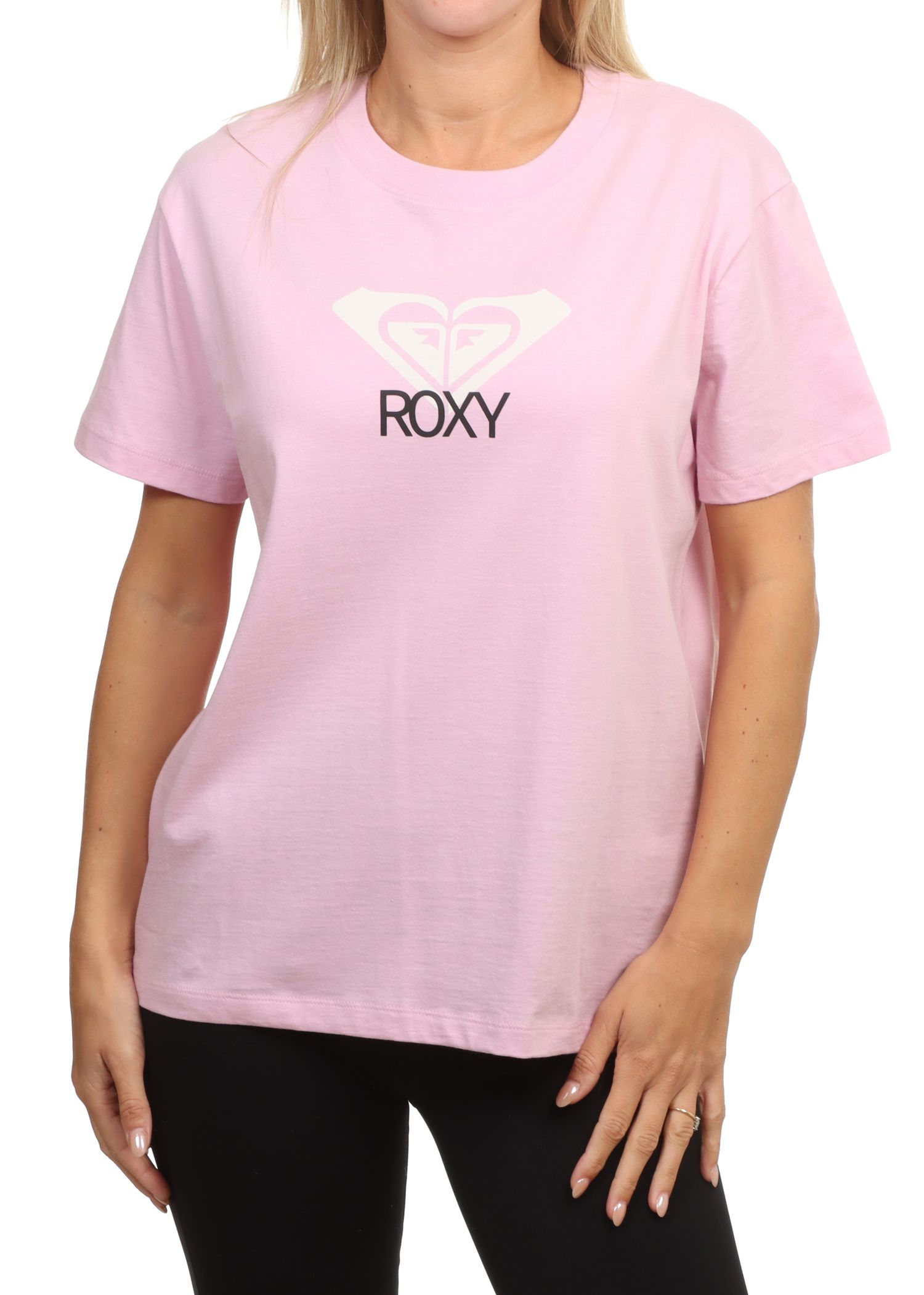Roxy Ocean Road Art Tee Pink Lavender