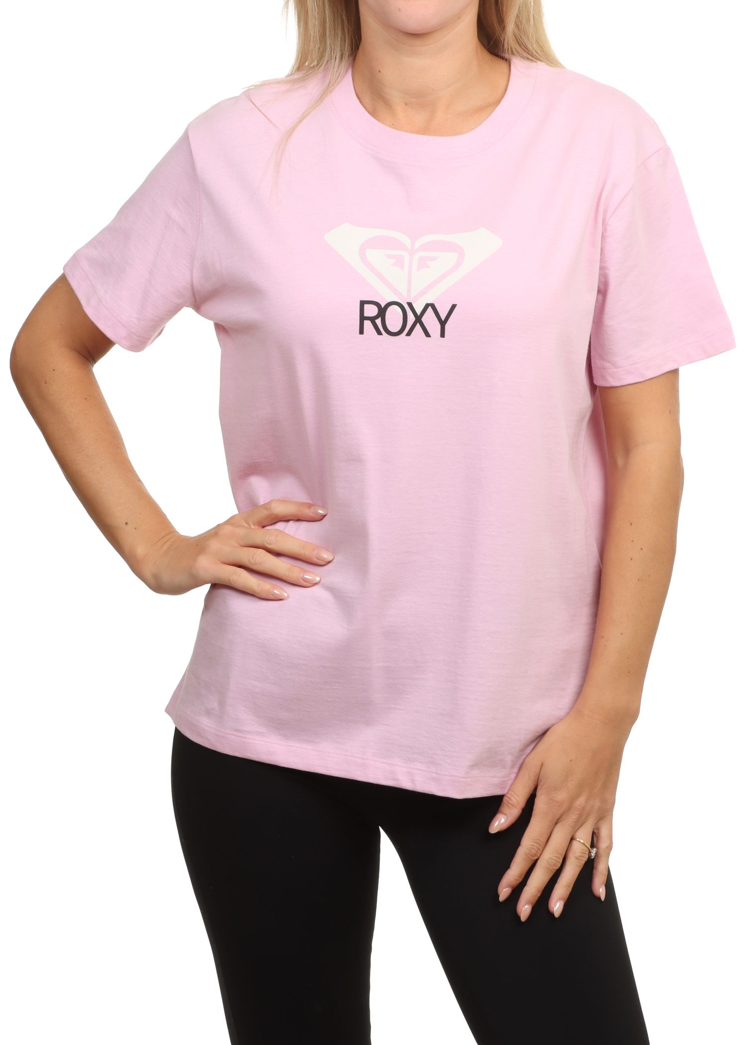 Roxy Ocean Road Art Tee Pink Lavender