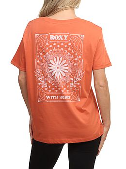 Roxy Ocean Tee Apricot Brandy