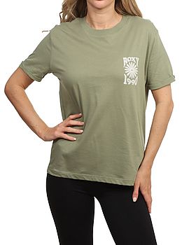 Roxy Ocean Tee Oil Green