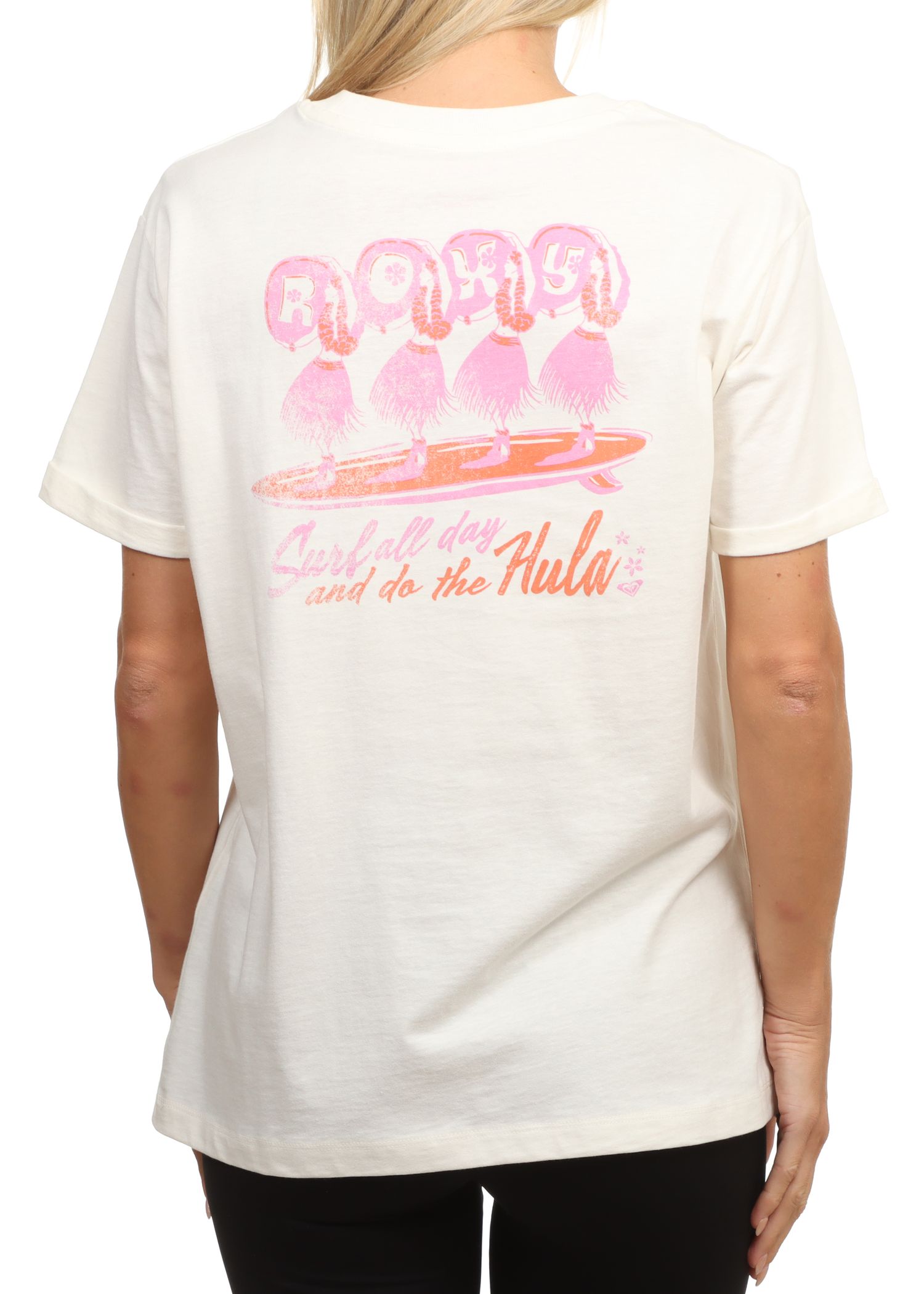 Roxy Ocean Regular Poster Tee Coconut Milk