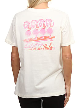 Roxy Ocean Regular Poster Tee Coconut Milk