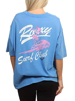Roxy Tall Oversized Washed Tee Super Sonic