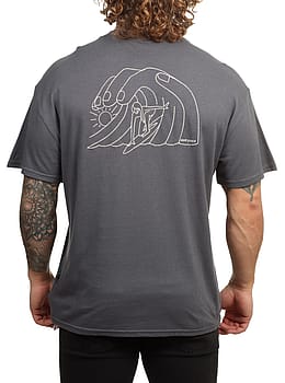 Quiksilver Cl Freedom Swell Tee Iron Gate